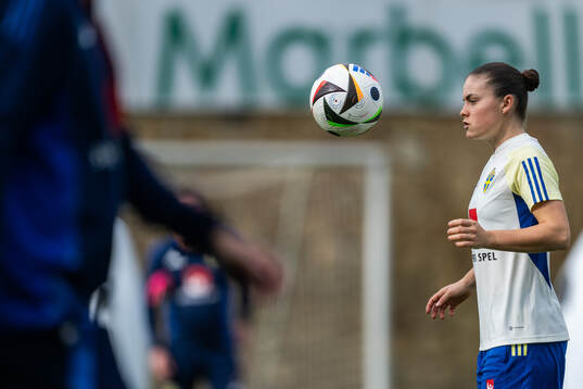 Hanna Wijk of the Swedish women's national football team