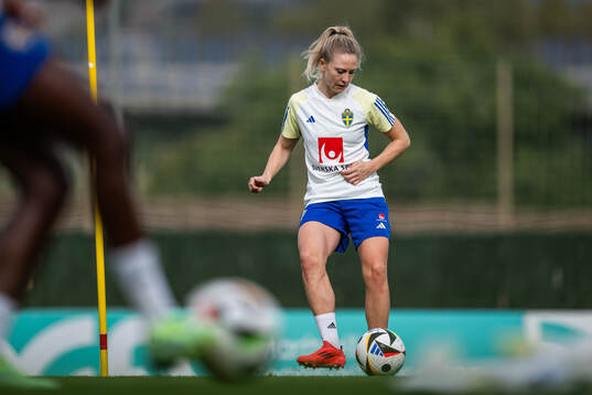 Rebecka Blomqvist of the Swedish women's national football