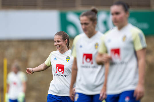Anna Anvegård of the Swedish women's national football team