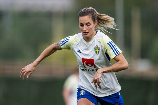 Nathalie Björn of the Swedish women's national football