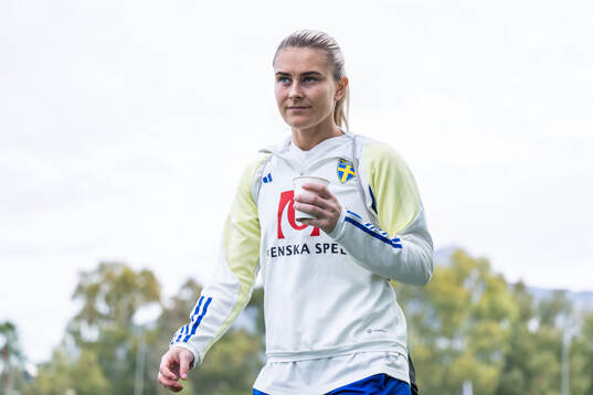 Amanda Nildén of the Swedish women's national football team