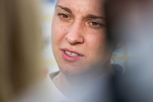 Julia Zigiotti Olme of the Swedish women's national