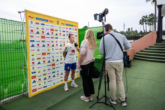 Julia Zigiotti Olme of the Swedish women's national