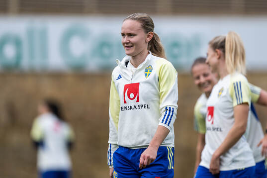 Matilda Vinberg of the Swedish women's national football
