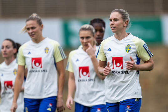 Jonna Andersson of the Swedish women's national football