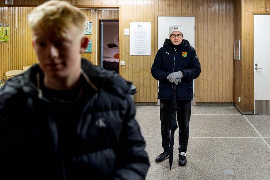 Torslandas tränare Declan Edge