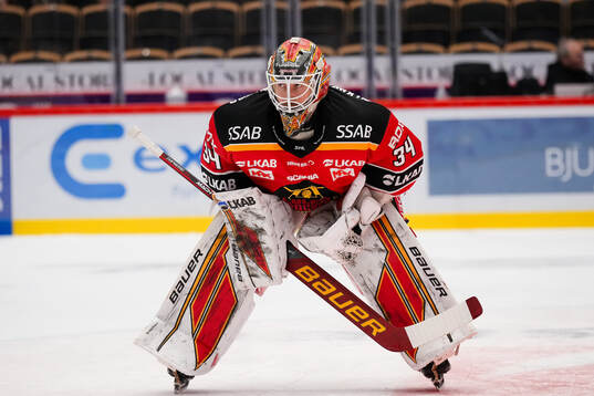 Luleås målvakt Joel Lassinantti