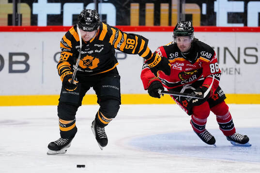 Skellefteås Oskar Nilsson och Luleås Mathias Bromé