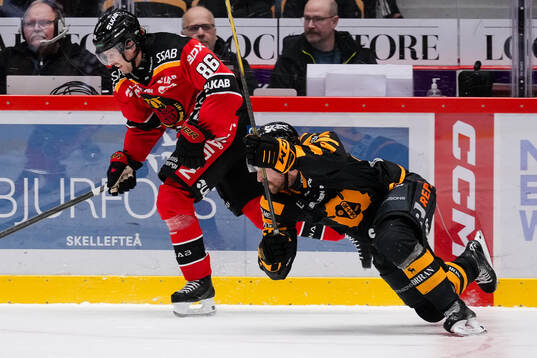 Luleås Mathias Bromé och Skellefteås Arvid Lundberg