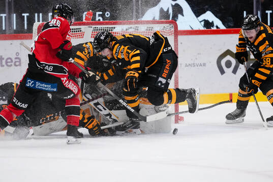 Luleås Mathias Bromé och Skellefteås Jonathan Davidsson