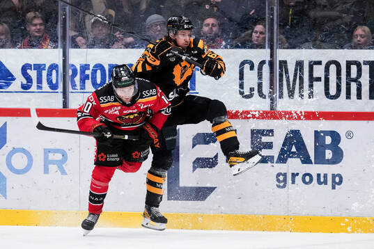Luleås Einar Emanuelsson och Skellefteås Jonathan Pudas