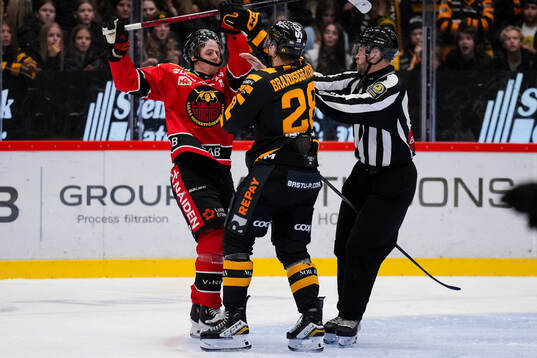 Luleås Jesper Sellgren och Skellefteås Michael