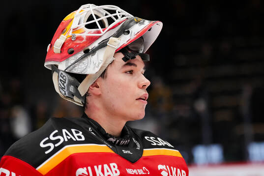 Luleås målvakt Matteus Ward