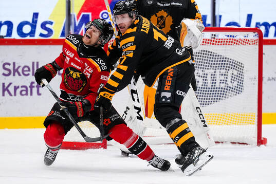 Luleås Brendan Shinnimin och Skellefteås Pär Lindholm