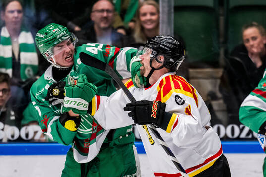 Rögles Gregor Biber och Brynäs Anton Rödin