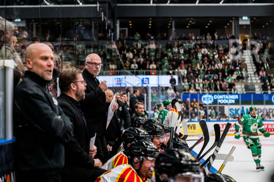 Brynäs assisterande tränare Anders Carlsson