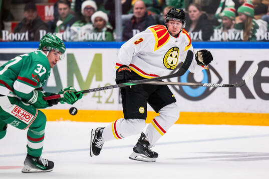 Rögles Albin Sundsvik och Brynäs Christian Djoos