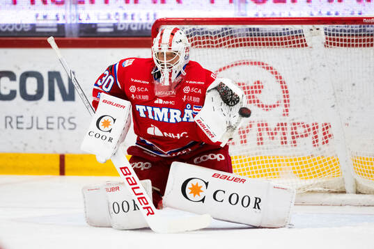 Timrås målvakt Jacob Johansson