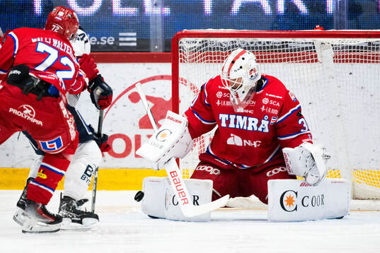 Timrås målvakt Jacob Johansson