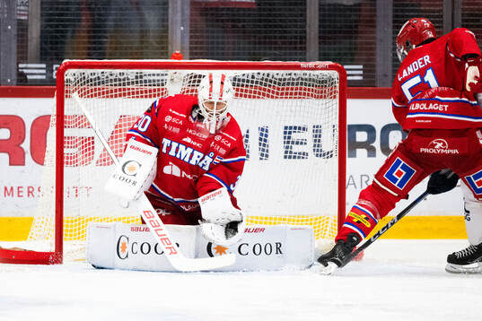 Timrås målvakt Jacob Johansson