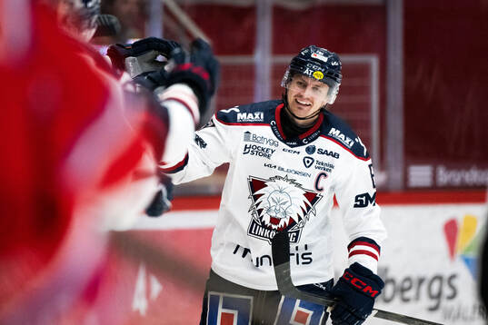 Linköpings Markus Ljungh jublar