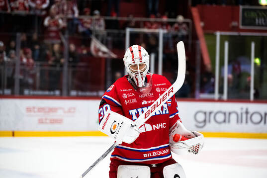 Timrås målvakt Jacob Johansson