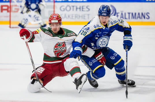 Modos Johan Södergran och Leksands Axel Rindell