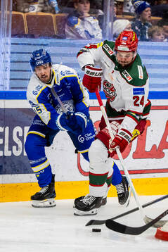 Leksands Max Veronneau och Modos Måns Carlsson