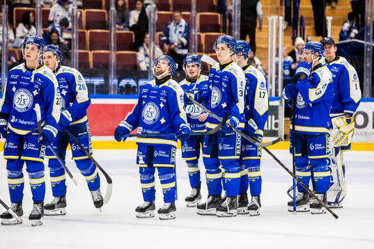 Leksands spelarna deppar
