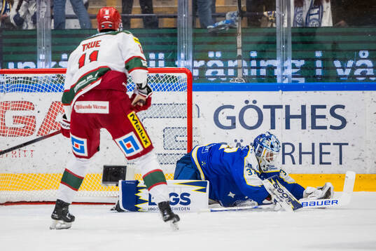 Leksands målvakt Jakob Hellsten