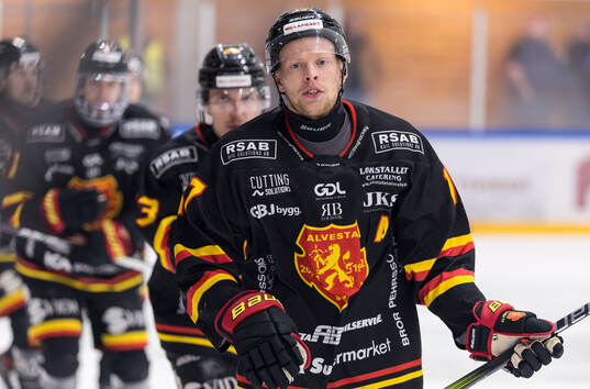 Alvesta SKs Hampus Andreen jublar