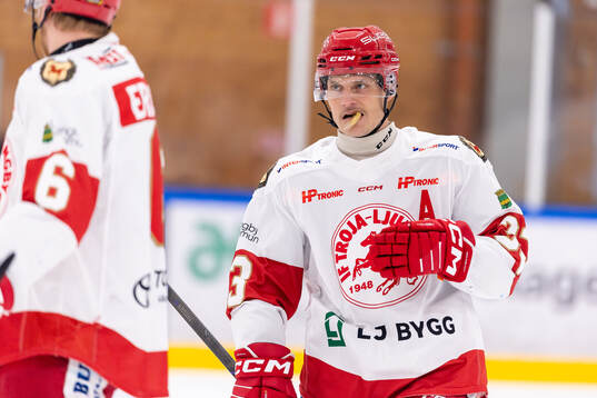 Troja/Ljungbys Daniel Karlsson Thörnros
