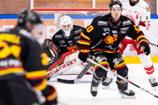 Alvesta SKs målvakt Algot Persson