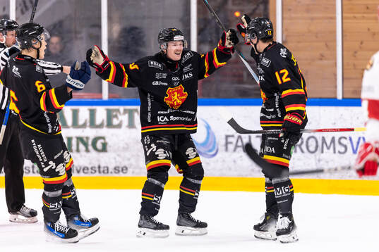 Alvesta SKs Joakim Nilsson jublar