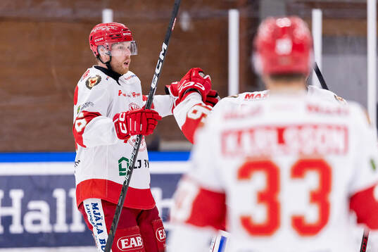 Troja/Ljungbys Carl Ernstig jublar