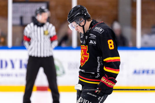 Alvesta SKs Elias Dervall-Svensson deppar