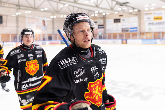 Alvesta SKs Hampus Andreen jublar
