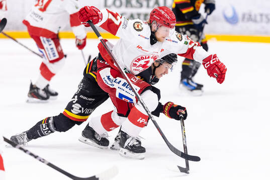 Troja/Ljungbys Calle Ehrnberg och Alvesta SKs Anton Sollin