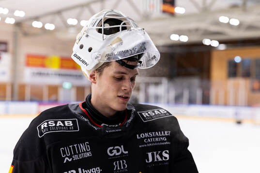 Alvesta SKs målvakt Algot Persson