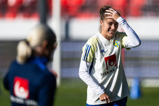 Filippa Angeldahl of the Swedish women's national football
