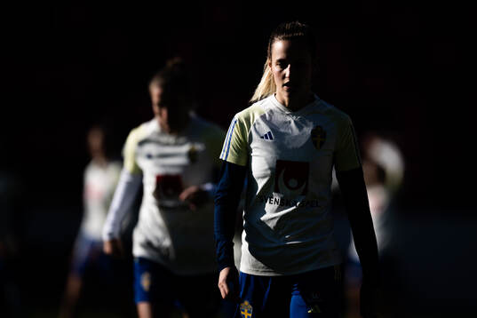 Nathalie Björn of the Swedish women's national football