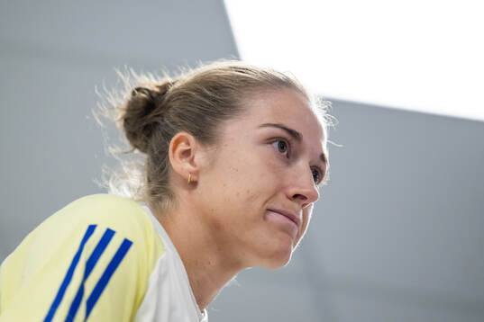 Filippa Angeldahl of the Swedish women's national football