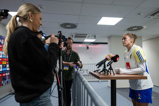 Filippa Angeldahl of the Swedish women's national football