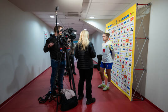 Filippa Angeldahl of the Swedish women's national football