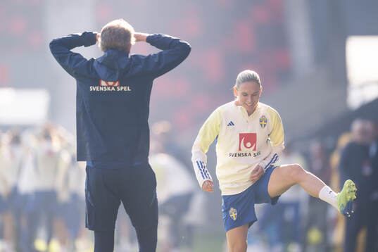 Jonna Andersson of the Swedish women's national football