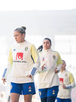 Filippa Angeldahl of the Swedish women's national football
