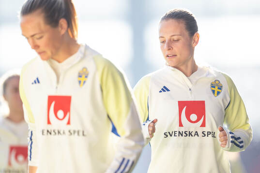 Anna Anvegård of the Swedish women's national football team