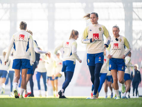 Nathalie Björn of the Swedish women's national football