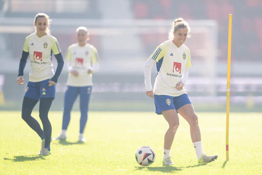 Filippa Angeldahl of the Swedish women's national football