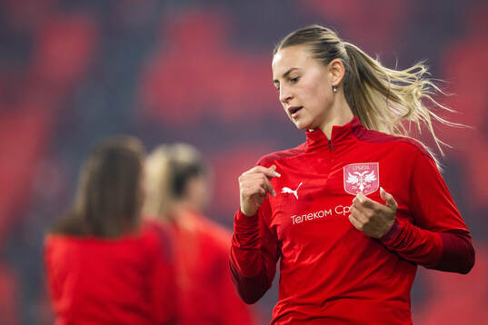 Sofija Sremcevic of the Serbian women's national football